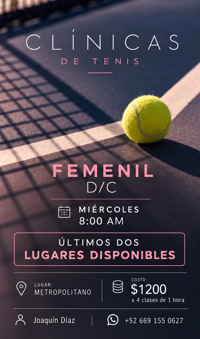 🎾💖 ¡CHICAS, ES MOMENTO DE LLEVAR SU TENIS AL SIGUIENTE NIVEL! 💖🎾